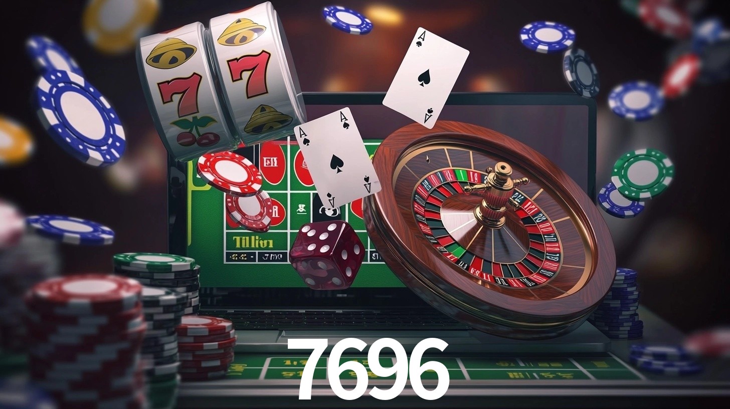 7696